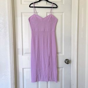 Orchid midi dress